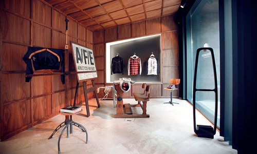 Client: NIKE/Firmament Store Locationfotografie eines Nike-Stores in Berlin © Nils Krüger